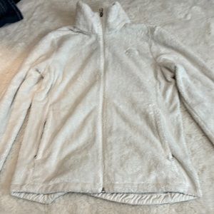 white north face fleece